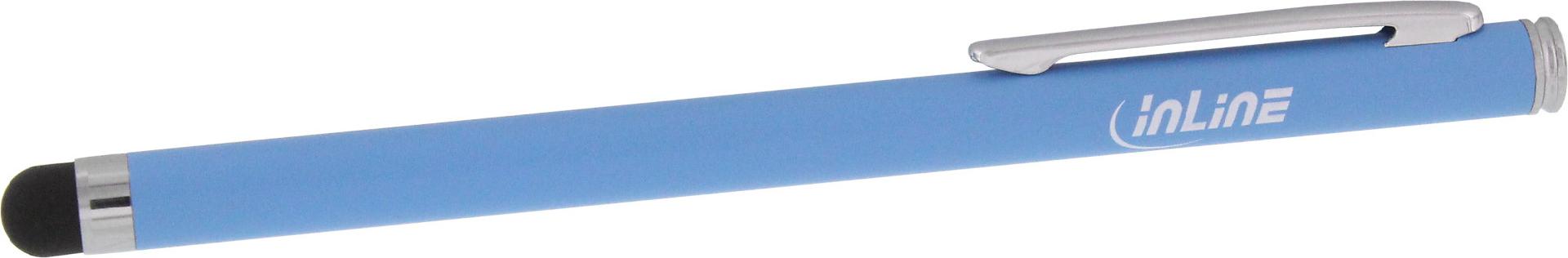 InLine Stylus für Touchscreens von Smartphone und Tablet Blau