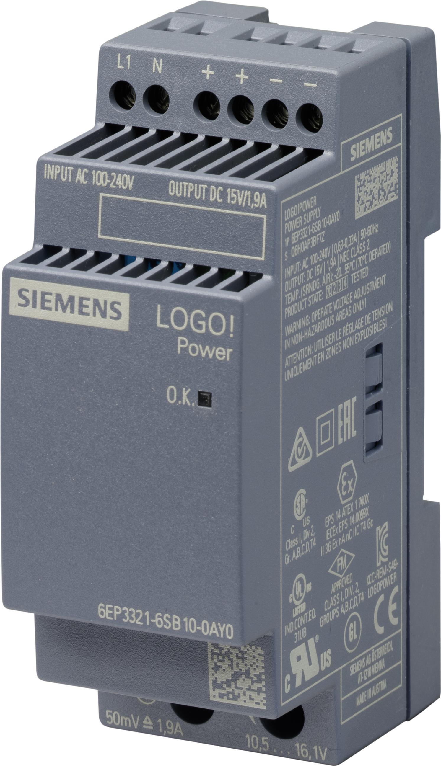Siemens 6EP3321-6SB10-0AY0 Netzteil & Spannungsumwandler Indoor Mehrfarbig (6EP3321-6SB10-0AY0)