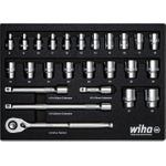 Wiha 44740 Steckschlüsseleinsatz-Set 1/2 395 mm (44740)