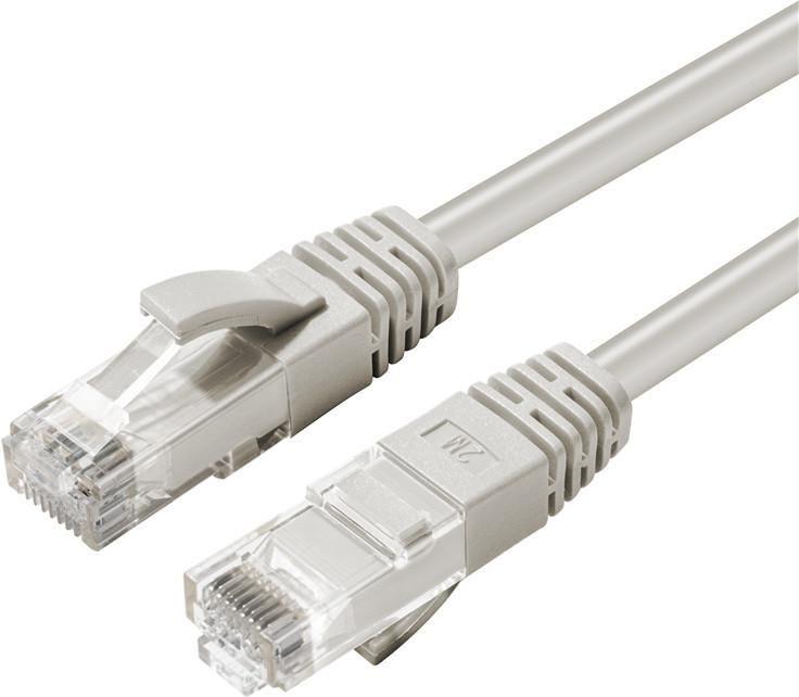 MicroConnect CAT6A UTP 0.15m Grey LSZH (MC-UTP6A0015)
