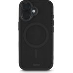 Hama Handyhülle Frame Protect für iPhone 17, magnetisch, durchsichtig, Schwarz (00232381)