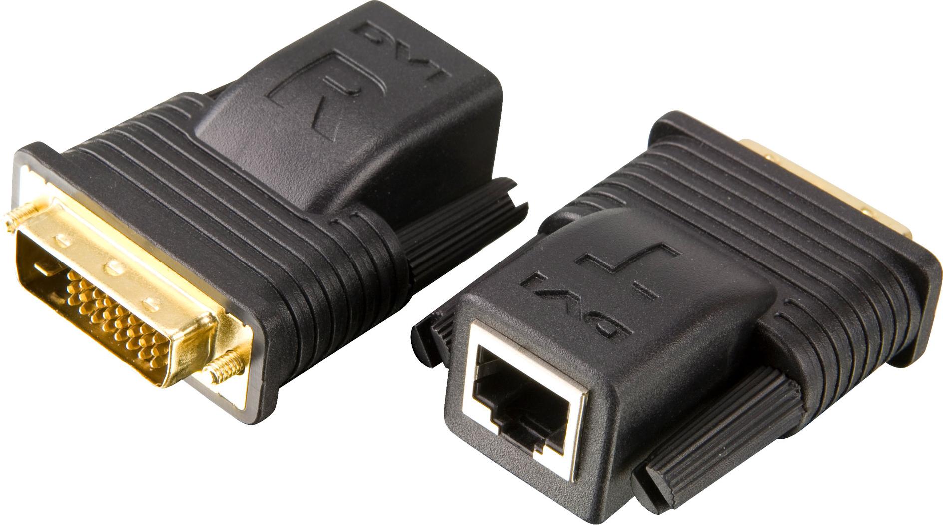 ATEN VE-066 DVI-D Mini Video Extender Schwarz