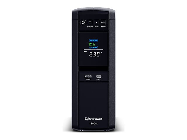 CyberPower CP1600EPFCLCD Line-Interactive USV 1600 VA 1000 W Schwarz