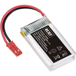 Reely Modellbau-Akkupack (LiPo) 3.7 V 800 mAh Zellen-Zahl: 1 25 C Softcase BEC (RE-7853487)