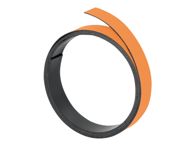 FRANKEN Magnetstreifen 10 mm x 1 m Orange