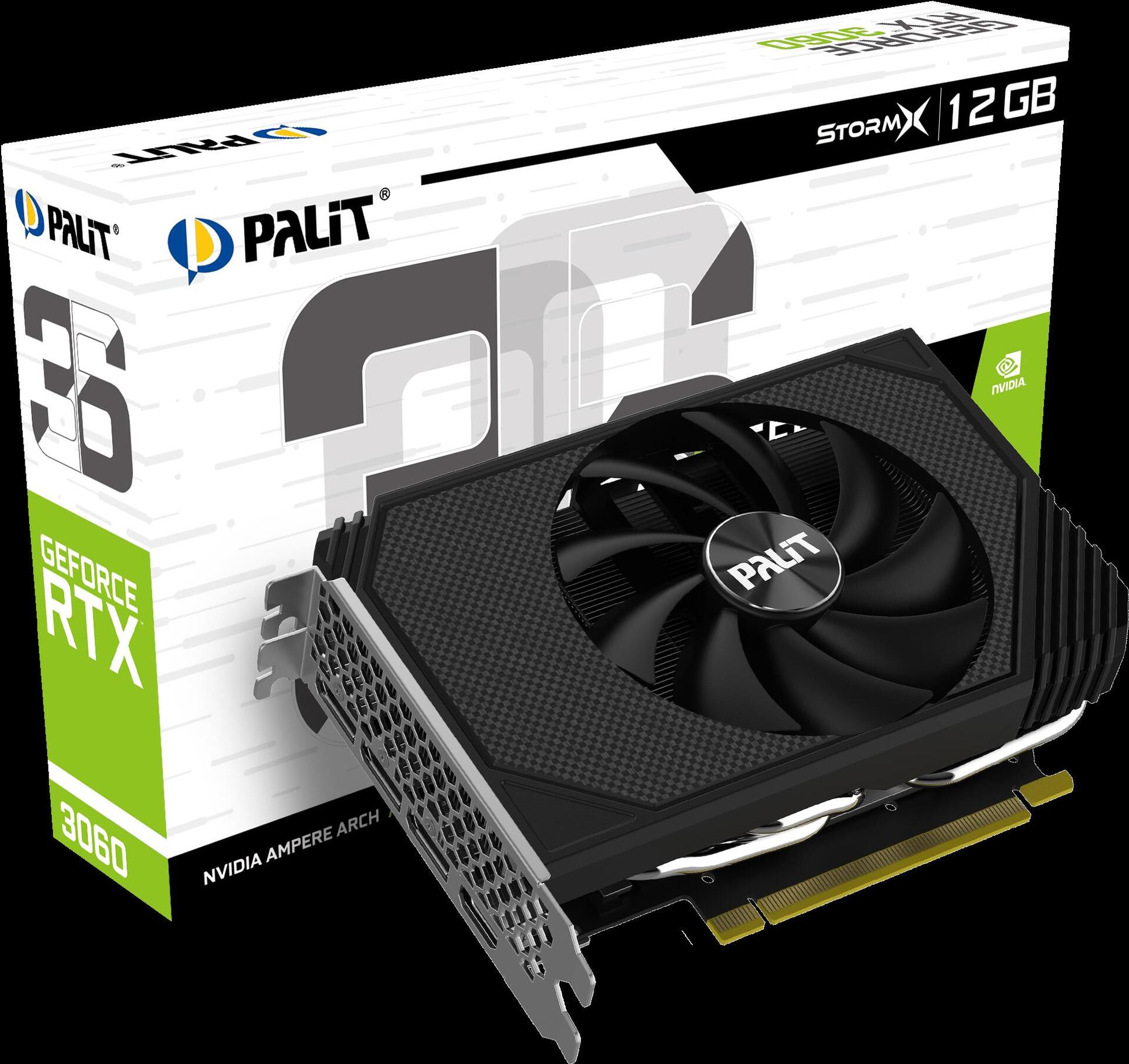 Palit NE63060019K9-190AF Grafikkarte NVIDIA GeForce RTX 3060 12 GB GDDR6 (NE63060019K9-190AF)
