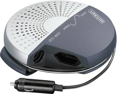 Voltcraft Wechselrichter SW-100 12V 100 W 12 V/DC 11 - 15 V/DC Lüfterlos (18336) (B-Ware)