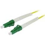 LWL-1-Faser-Patchk. 20mtr.LC(APC)-LC(APC), 9/125u, OS2, G657A2, AD=2mm, flexible Knickschutztülle, Synergy21 (S215709)