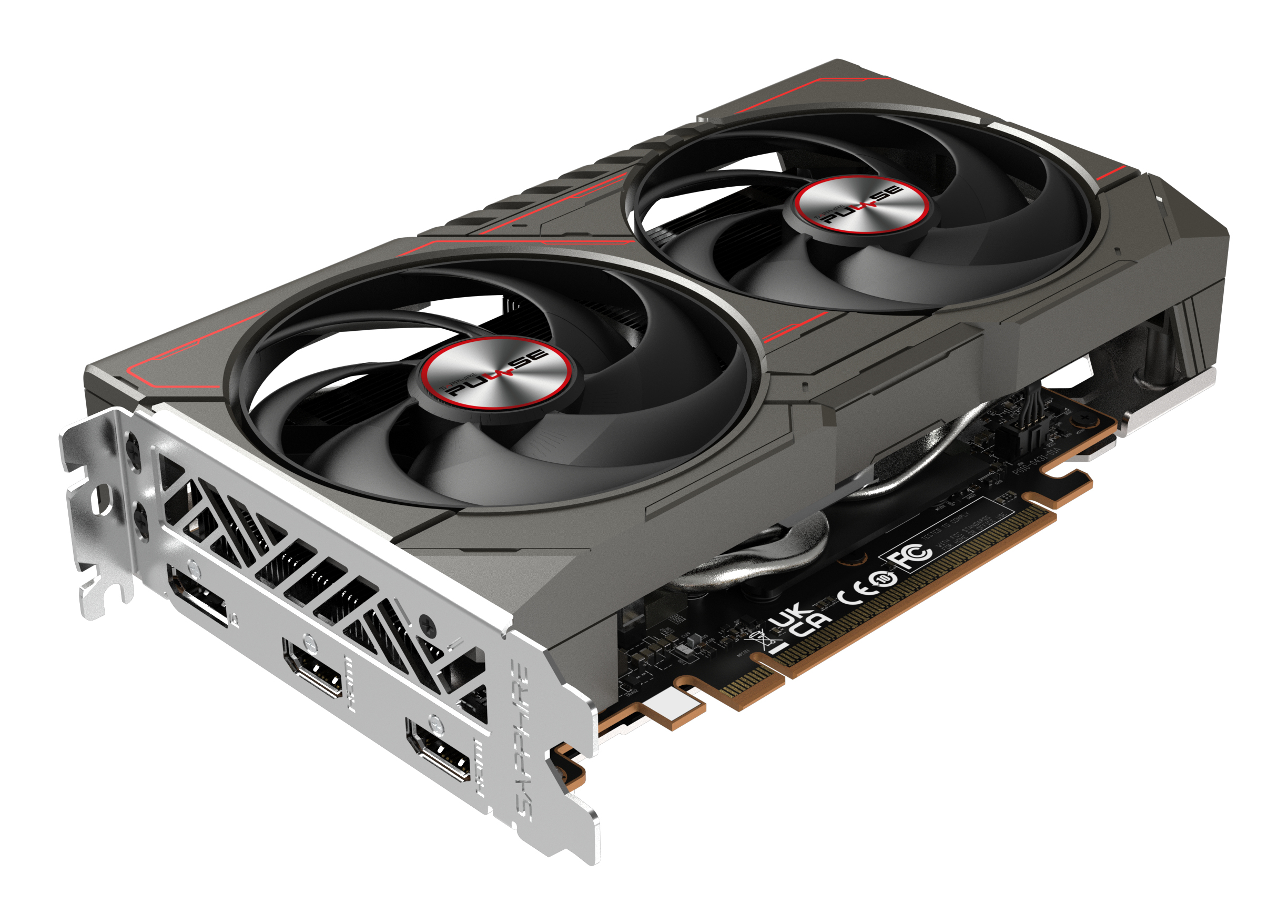Sapphire Pulse Radeon RX 9060 XT Gaming 8 GB GDDR6 Grau