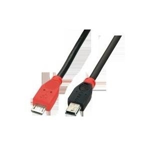 Lindy USB-Kabel 5-polig Micro-USB Typ B (M) (31719)