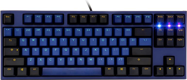 Ducky One 2 TKL Horizon PBT Gaming Tastatur, MX-Red - blau (DKON1887-RDEPDZBBH)
