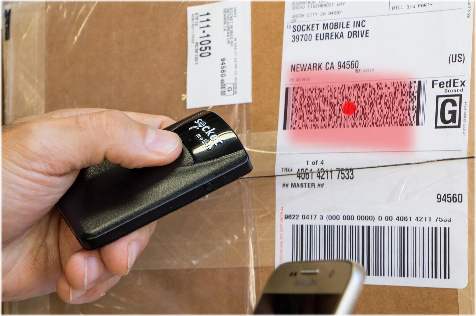 Socket Mobile SocketScan S840 2D-Barcode-Scanner Bluetooth 2.1 EDR Schwarz
