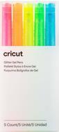 Cricut Glitzer Gel 0,8mm, 5er Stiftset Neon (2009961)