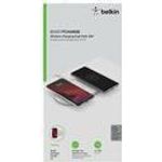 Belkin drahtloses Ladegerät mit zwei Ladepads (drahtloses Doppelladegerät, 15 W) 2 Geräte wie iPhone, AirPods, Galaxy und Pixel gleichzeitig und schnell laden - Weiß (WIZ008VFWH)