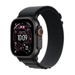 Apple Watch Ultra 3 GPS + Cellular 49mm Black Titanium Case with Black Alpine Loop - Medium,Model A3281 EU-Version (MF0V4QI/A)