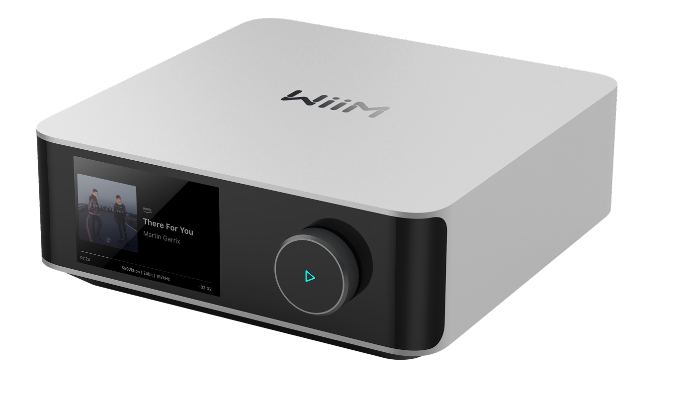 WiiM Amp Ultra Streaming-Verstärker 2x 200 W Silber