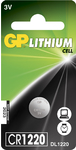 GP Battery Lithium Knopfzelle 1er Blister CR 1220 (060.1220C1)