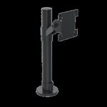 Ergonomic Solutions SpacePole Bildschirmhalterung mit 300?mm Winkelarm ? Kompatibel mit VESA 75- und VESA 100-Befestigungslochmustern? Steigert die Produktivität am Arbeitsplatz durch optimale Bildschirmplatzierung im Sichtfeld des Bedieners? Mit 300?mm langem Winkelarm für größere Reichweite und bessere Sichtbarkeit des Bildschirms für den Kunden? 5 Jahre Garantie? Farbe: Schwarz (SPV1106-FX)