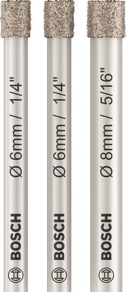 Bosch Accessories 2607011626 Diamant-Bohrer 6 mm 8 Gesamtlänge 66 1 (2607011626)