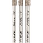 Bosch Accessories 2607011626 Diamant-Bohrer 6 mm 8 Gesamtlänge 66 1 (2607011626)