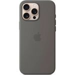 APPLE IPHONE16 PRO MAX SILICONE CASE WITH MAGSAFE - STONE GRAY (MYYV3ZM/A) (B-Ware) (geöffnet)