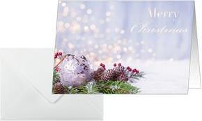 Sigel 25 Weihnachtskarten Charmful Christmas DIN A6 (DS443)