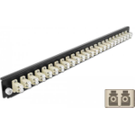 DeLOCK Rack-Montageblech für Glasfaser-Spleißbox (43359)
