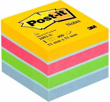 Post-It 2051-U Klebezettel Quadratisch Blau (2051-U)