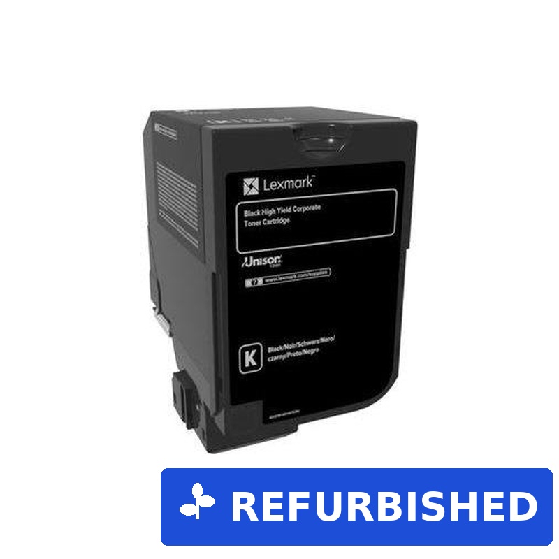 Lexmark CX725 Corporate-Tonerkassette Schwarz mi (84C2HKE) (geöffnet)