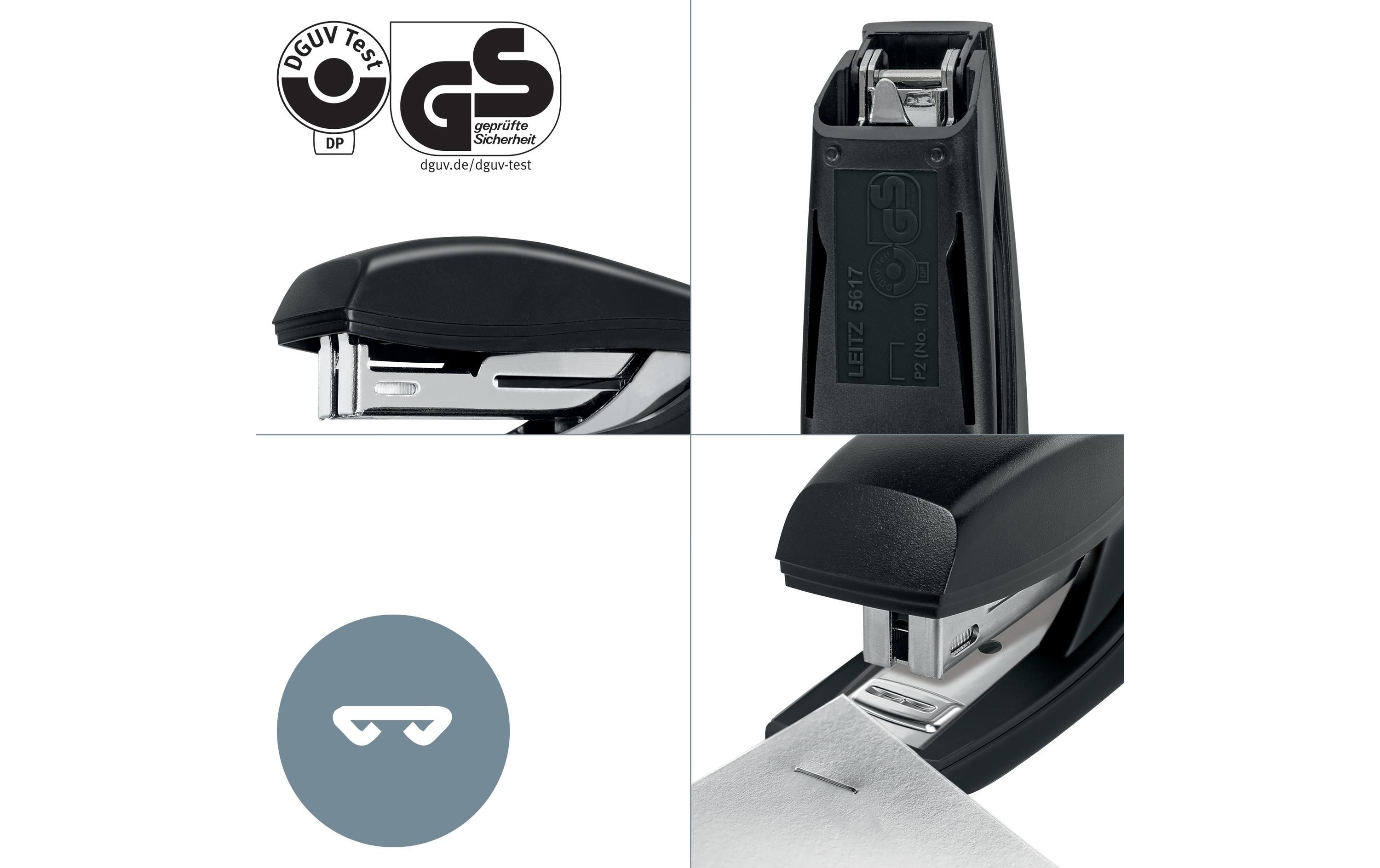 Esselte Leitz NeXXt 56170095 Hefter Schwarz