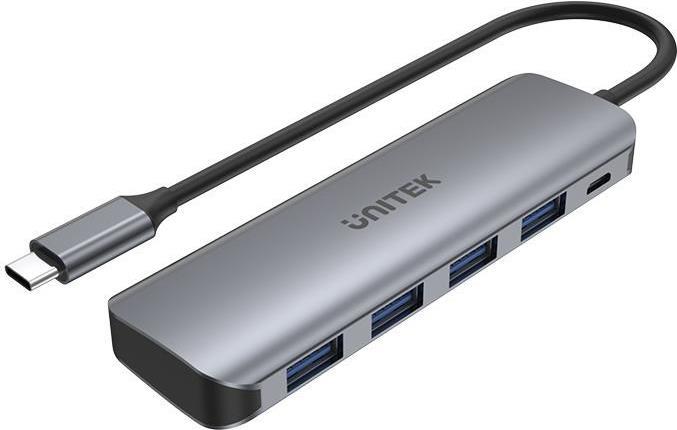 UNITEK P5+ USB 3.2 Gen 1 (3.1 Gen 1) Type-A 5000 Mbit/s Grau (H1107A)