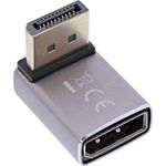 InLine DisplayPort 1.4 Adapter Stecker Buchse 90° oben 8K (17291G)