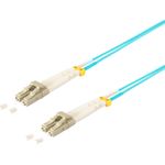 S/CONN maximum connectivity LWL-Duplex Patchkabel LC/LC 50/125µ, OM3, aqua, 2,0 m (77932/3)