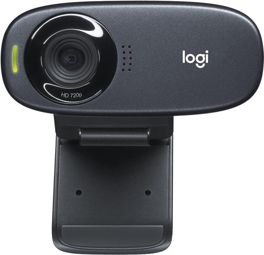 Logitech HD Webcam C310 1280 x 720 USB 2.0 Schwarz