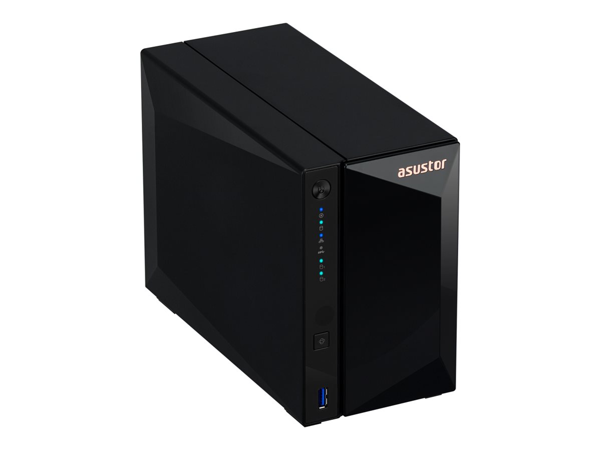 Asustor Drivestor 2 Pro Gen2 AS3302T v2 NAS-Server 2-Bay 2 GB RAM Schwarz