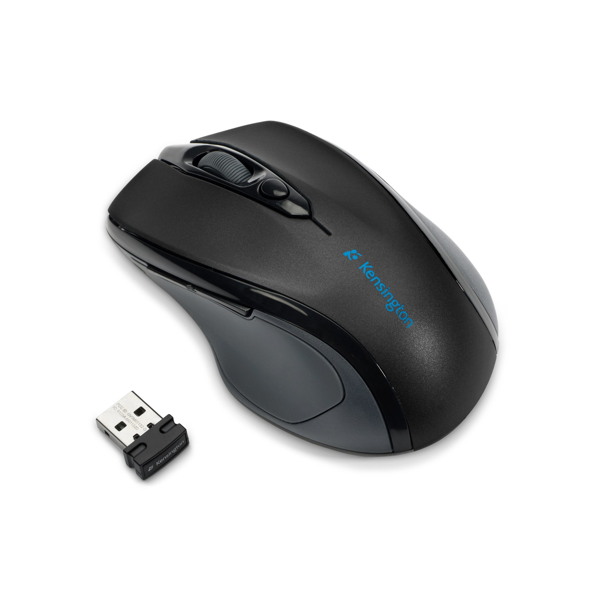 Kensington Pro Fit Mid-Size Maus Optisch Kabellos 2.4 GHz 6 Tasten Schwarz