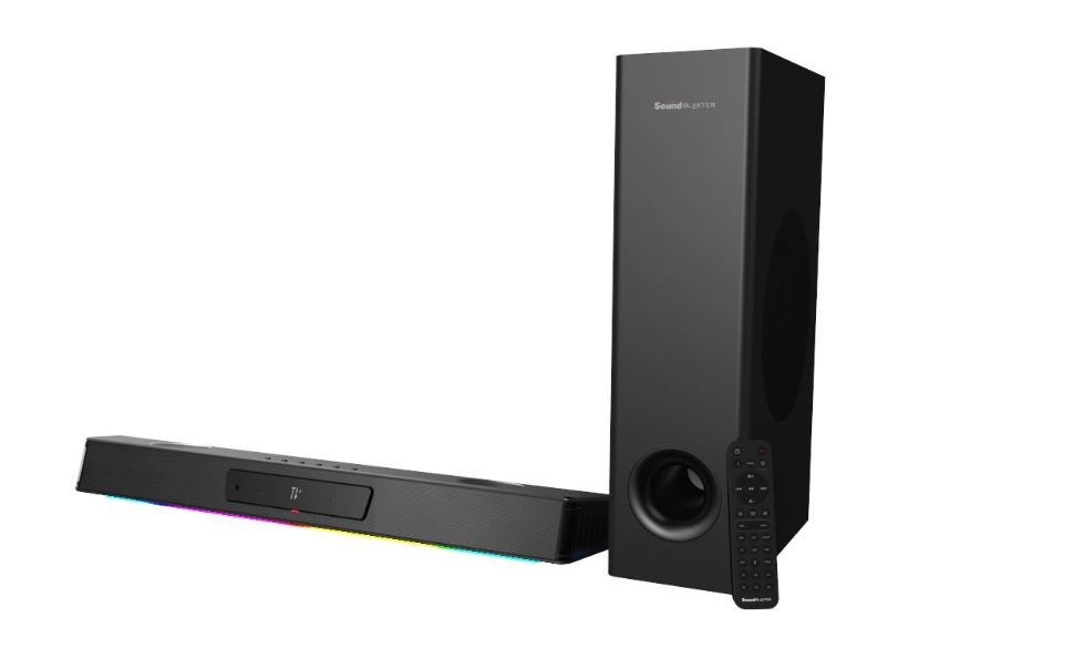 Creative Sound Blaster Katana V2X 2.1 Soundbar 180 W Bluetooth Schwarz