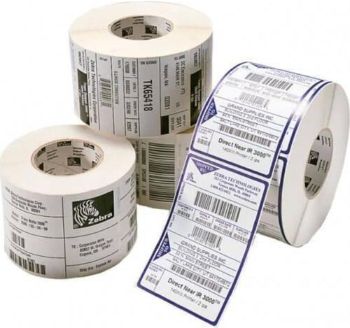 ZEBRA AIT Label, Paper, 102x127mm, Direct Thermal, Z-PERFORM 1000D, Uncoated, Permanent Adhesive, 76mm Core (3009620-T)