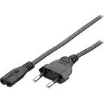 Equip 112160 Hochwertiges Netzkabel C7 auf Euro (11216007201)