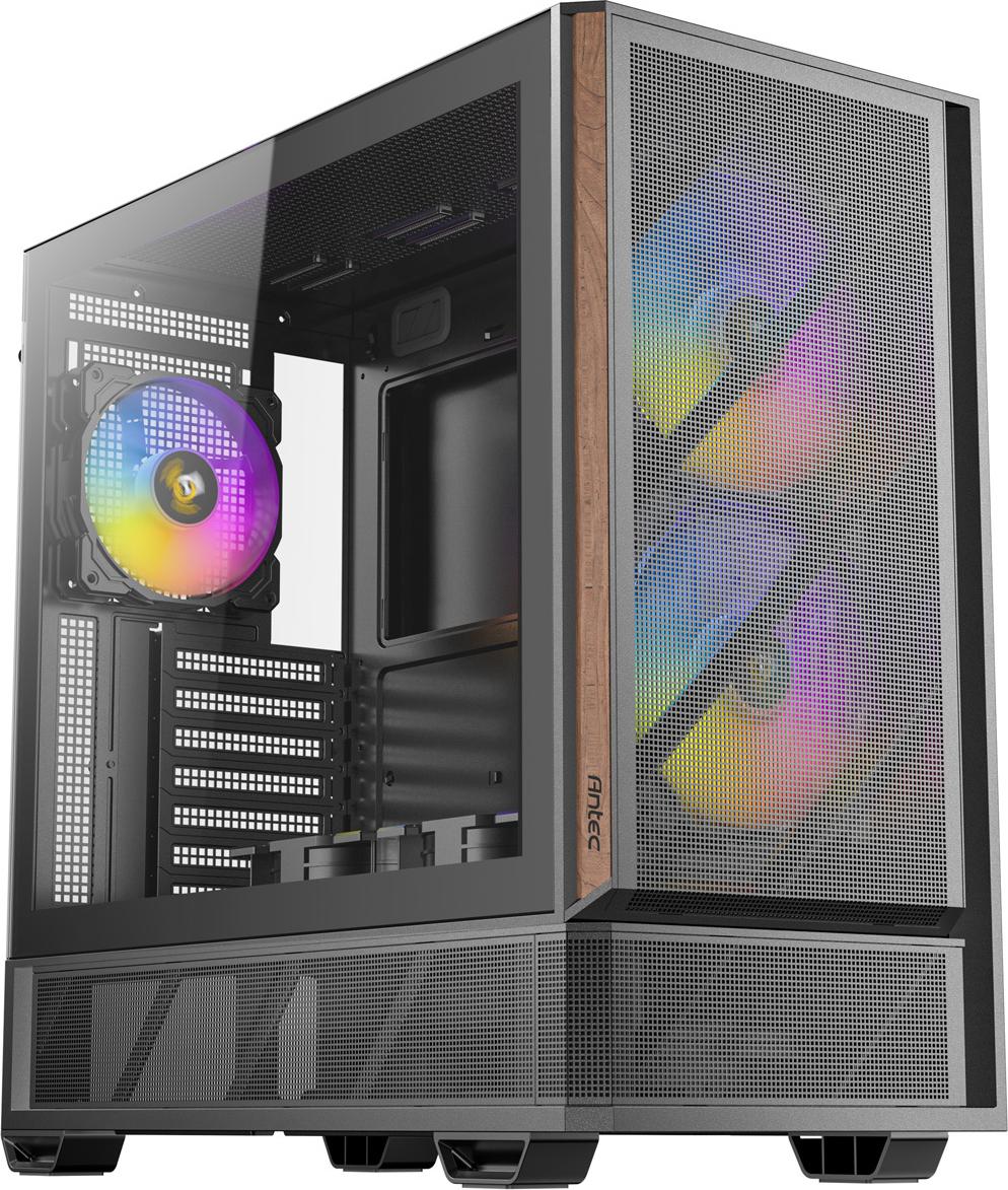Antec P30 AIR PC-Gehäuse, Midi-Tower, ATX, Tempered Glass - schwarz (0-761345-10255-1)