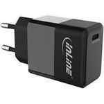USB PD Ladegerät Single Typ-C Power Delivery 20W schwarz (31500B)