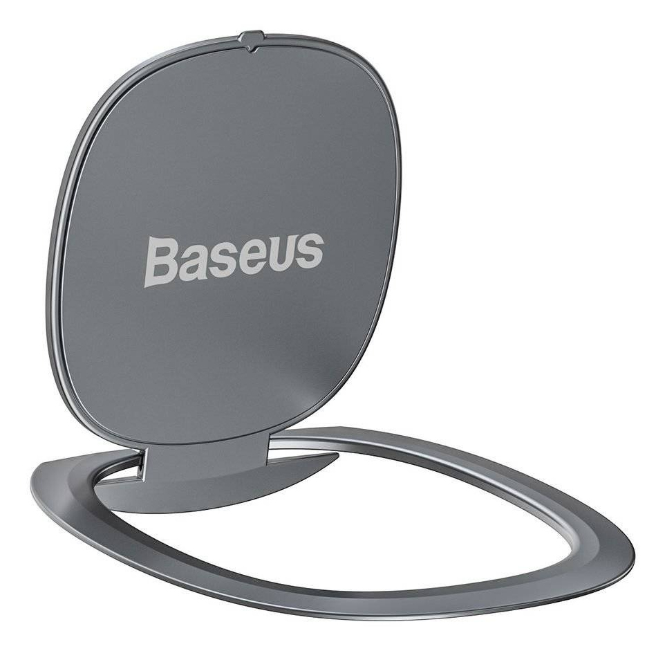 Baseus SUYB-0S Unsichtbarer Ringhalter für Smartphones Silber