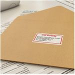 Brother DK-22251 Schwarz/Rot auf Weiß (DK22251)