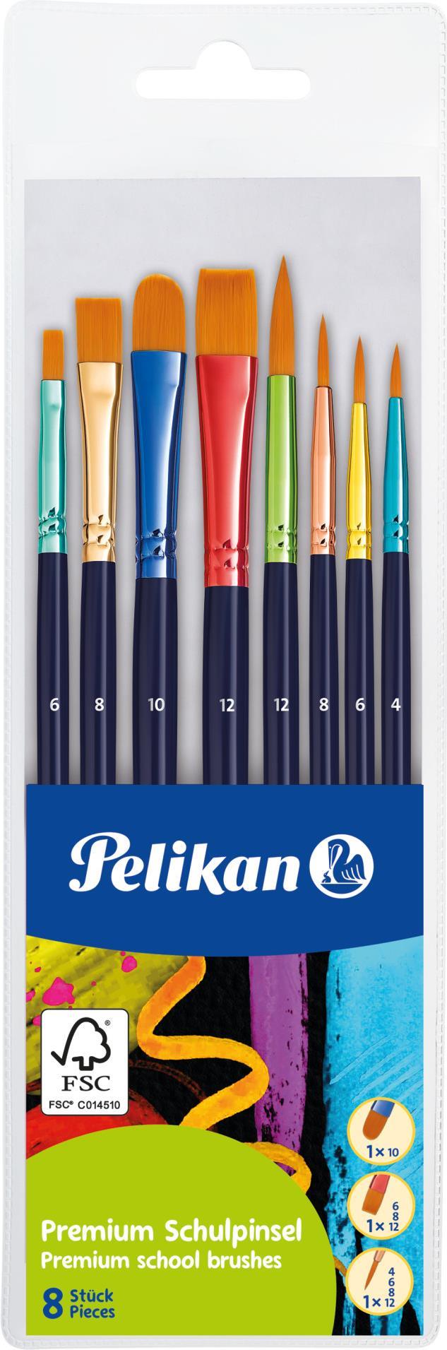 Pelikan 701181 Künstlerpinsel 8 Stück(e) (701181)