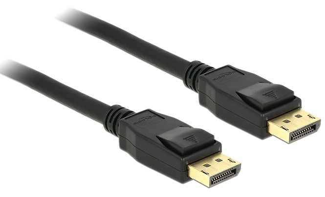 Delock DisplayPort-Kabel 1.2 5 m Schwarz