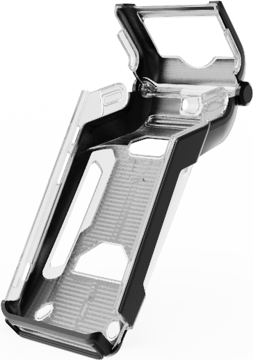 Havis 367-5876 POS-Schutzhülle Schwarz, Transparent