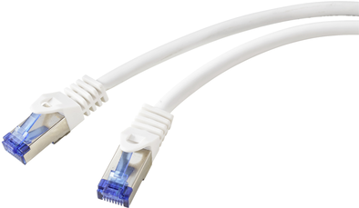 Renkforce RF-5771524 Netzwerkkabel Weiß 2 m Cat6a S/FTP (S-STP) (RF-5771524)