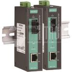 Moxa IMC-21A-M-SC-T Netzwerk Medienkonverter 100 Mbit/s 1300 nm Multi-Modus Schwarz - Blau (IMC-21A-M-SC-T)