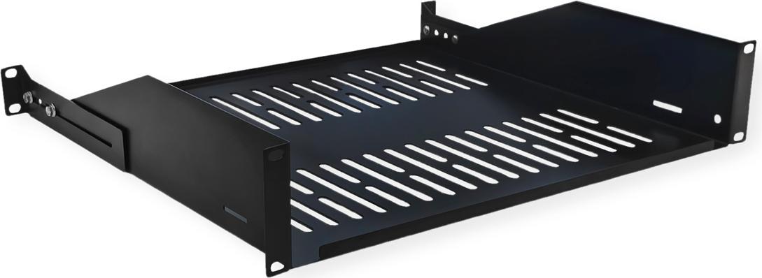 VALUE 19"-Fachboden T 400 mm< 25 kg U-Form (26.99.0434)