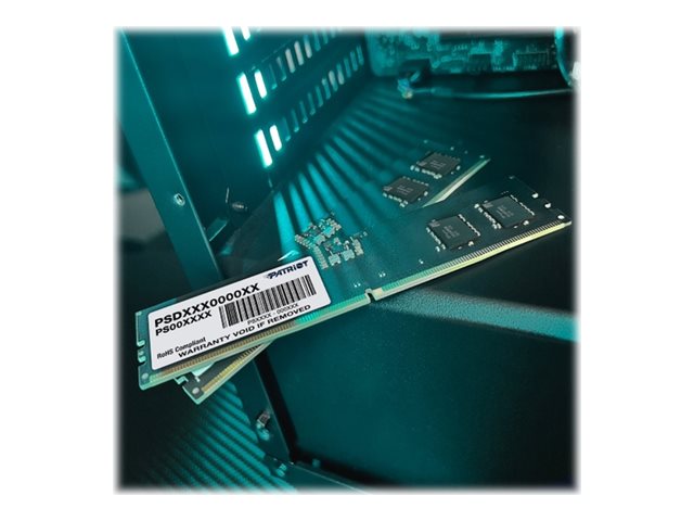 Patriot Signature Line 16 GB RAM DDR5 4800 MT/s ECC DIMM Schwarz